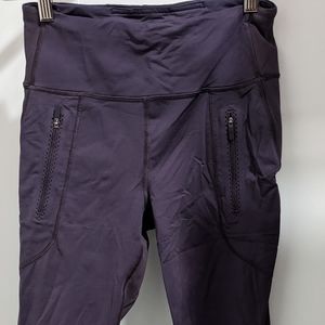 Purple Lululemon 7/8 Leggings